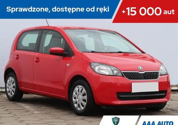 samochody osobowe Skoda Citigo cena 24500 przebieg: 70057, rok produkcji 2013 z Miastko